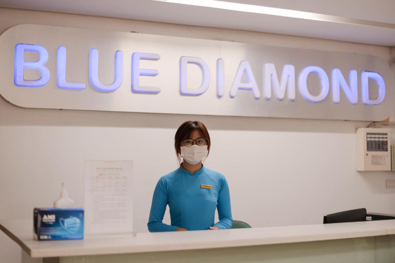 Blue Diamond Apartment Hotel Hanoi Bagian luar foto